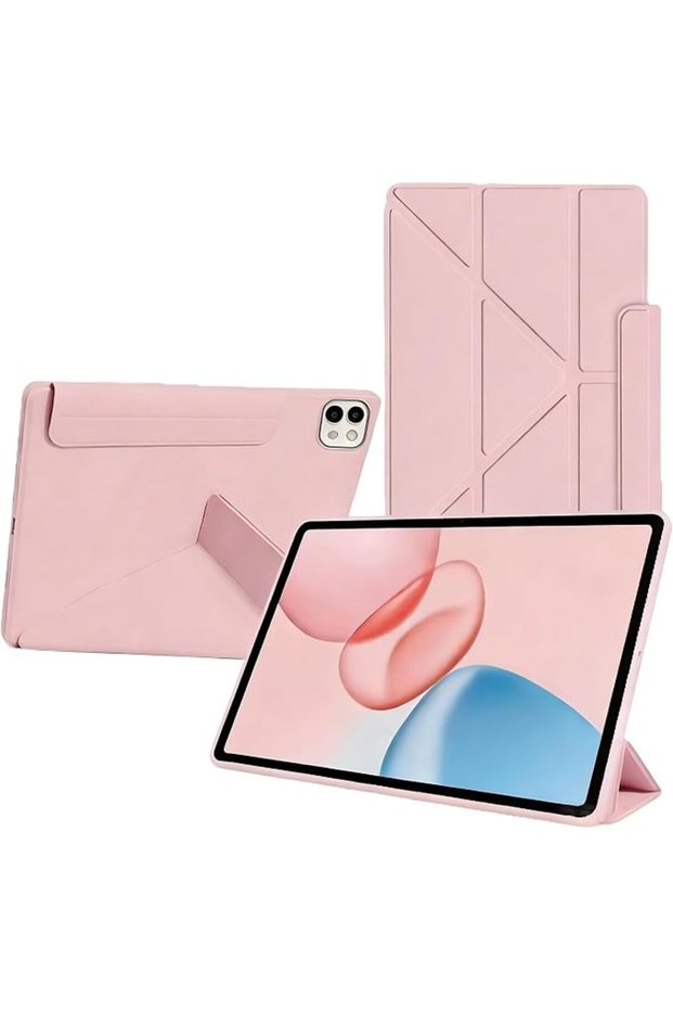غلاف حماية للتابلت Compatible for huawei matepad pro 13.2 Case 2025 (Pink)