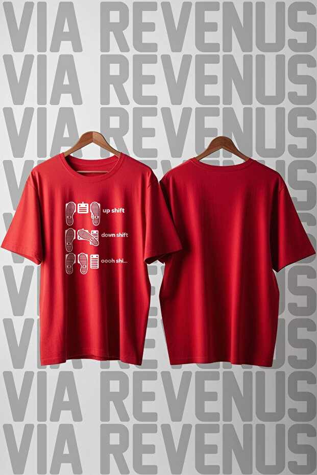 Shift Funny Printed Loose Fit 100% Cotton Tshirt