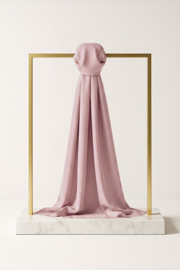 Plain Cotton Silk Shawl 7092026-5