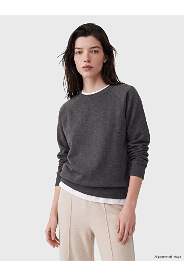 Esvab • Modern & Distinctive Zero Roba Collar Women's Sweatshirt