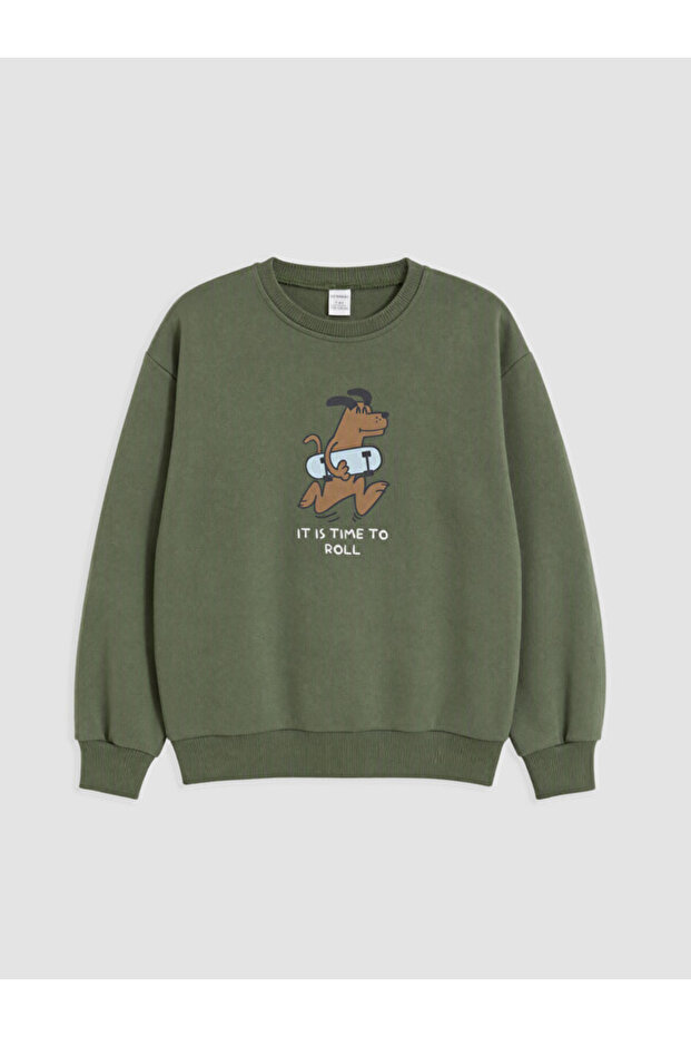 I Printed Boy's Sweatshirt from Freezen Store
