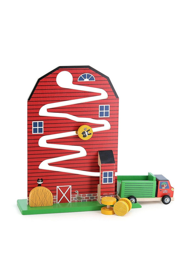 Wooden Maze Farm Toy