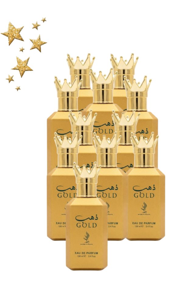 11 قطعة عطر ذهبي 100 مل