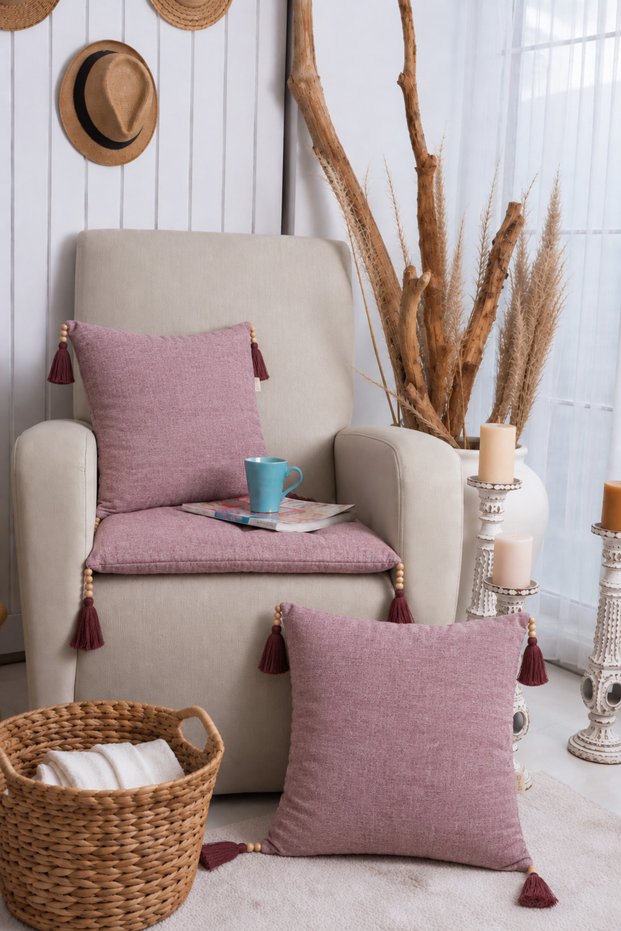 Linen Pet-Friendly Single Sofa Pad / Sofa Mattress, Washable with Size Options, 1 Pillow Cover as a Gift