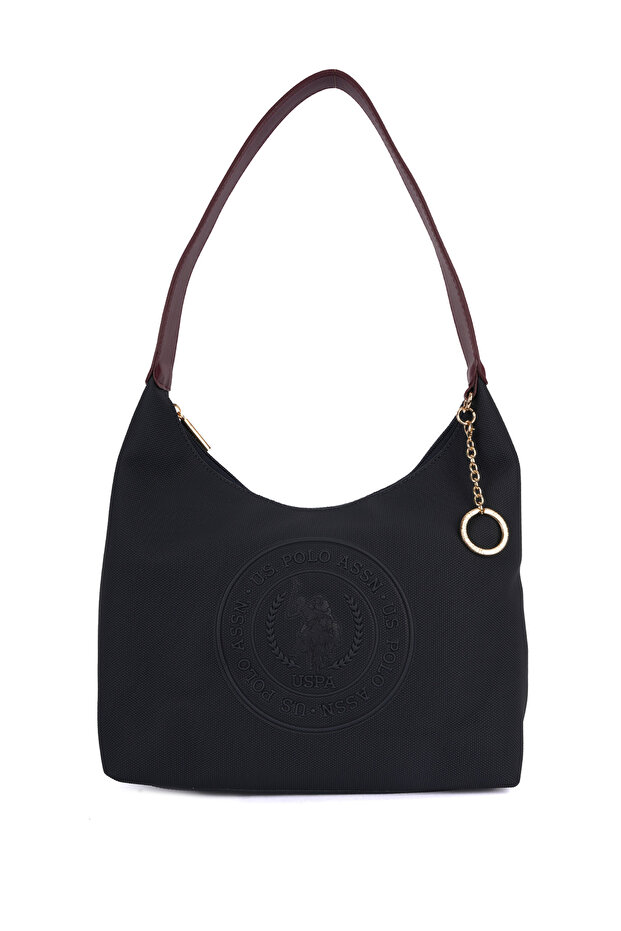 Navy Blue-Claret Red Women's Shoulder Bag Us26673