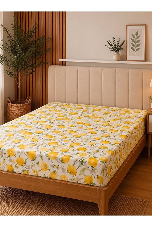 King Size Elastic Sheet 180 X 200 (Without Pillow)