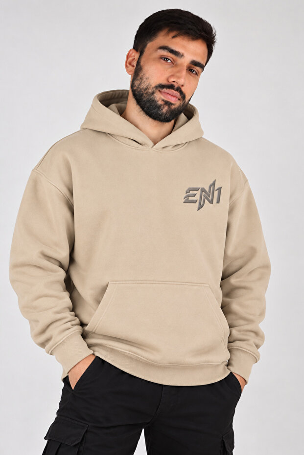 Oversize Hoodie Sweatshirt with Kangaroo Pocket Premium Thick Winter Hoodie