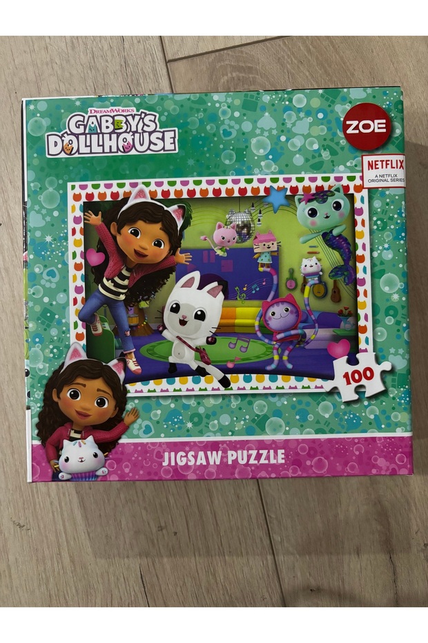 Gabby’S Dollhouse 100 Piece Jigsaw Puzzle 🧩