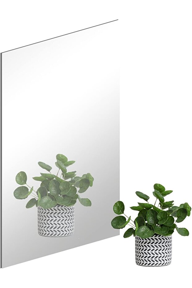ARS® 30x30cm Self-Adhesive Acrylic Wall Mirror - Lightweight and Shatter-Resistant