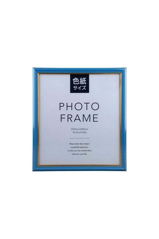 DAISO Blue Paper Size Photo Frame