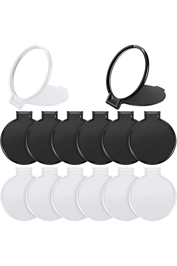 12 Pcs Mini Folding Round Compact Compact Mirror Bulk Portable Round Makeup Mirror Mini Foldable fo