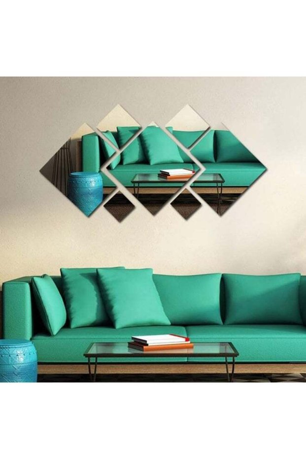 TPGP Home Mirror Wall Sticker Diy, Round Circle Mirror Home, Mirror For Sticking, Large, Acrylic Mi