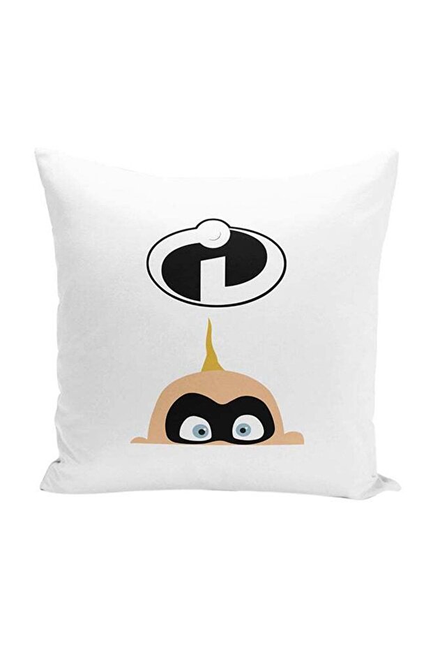 Incredibles Child New Decorative Throw Pillow White/Beige/Black 16 x 16inch