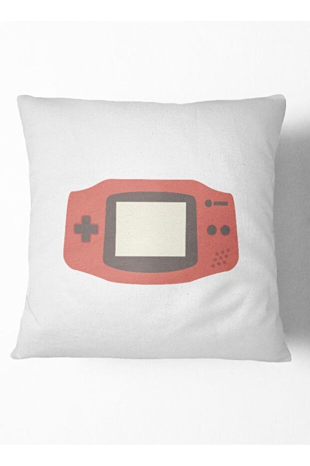 Gamer Retro Nintendo Throw Pillow White 16 x 16inch