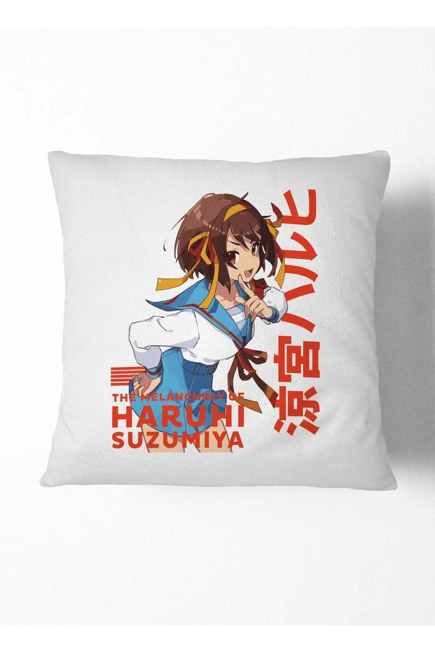 Haruhi Suzomiya Jar The Melancholy of Haruhi Suzumiya Couch Cushion Anime Design Decorative Cushion