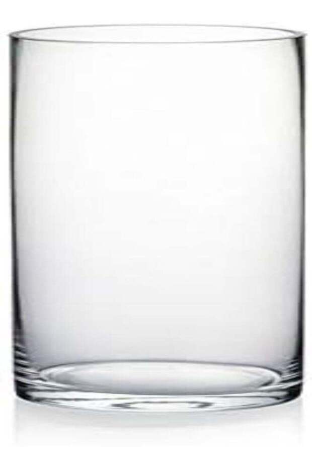 Wgvi Cylinder Vase, 3" W X 8"H, Clear Skinny Narrow Glass Bud Vase For Wedding Party Flowers Center