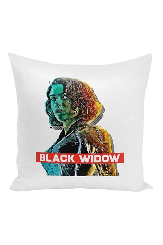Avengers Themed Throw Pillow White/Green/Yellow 16x16inch