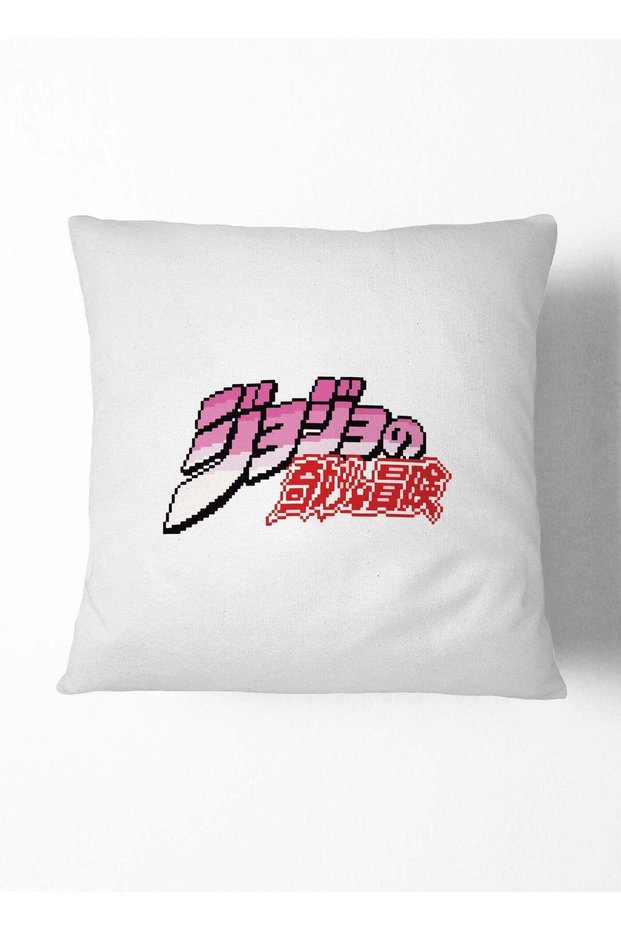 JoJo's Bizarre Adventure Jar JoJo's Bizarre Adventure Couch Cushion Logo style Decorative Cushion P