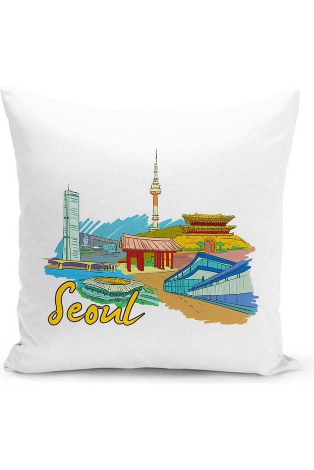 Seoul Design Decorative Pillow Multicolour