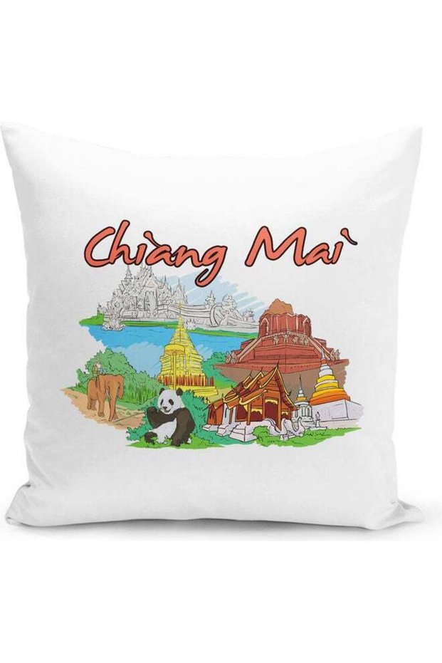 Chiang Mai Design Decorative Pillow Multicolour