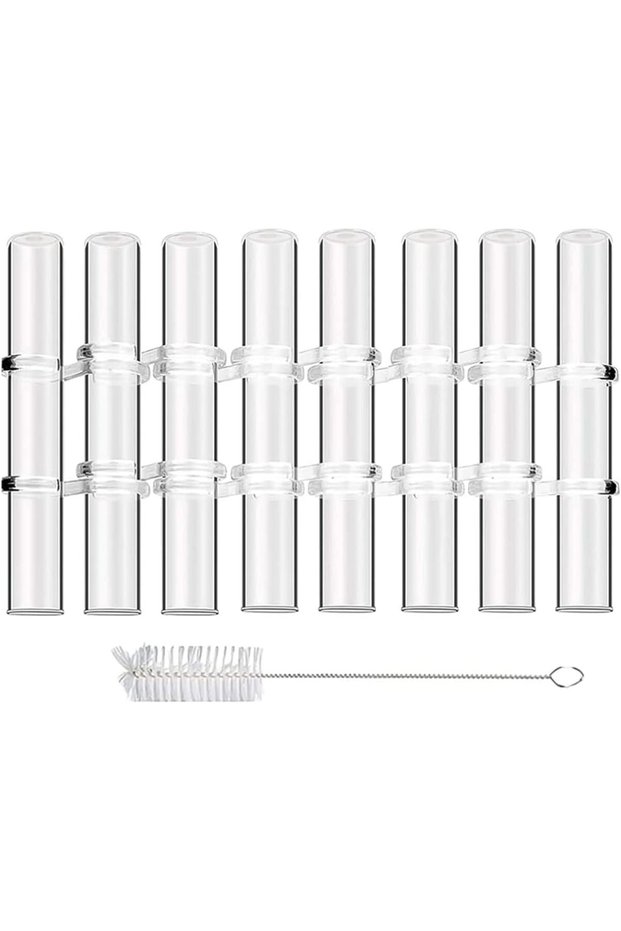 Test Tube Vase, Glass Flower Vases Hydroponic Glass Vase Desktop Plant Terrarium Planter for Terrar