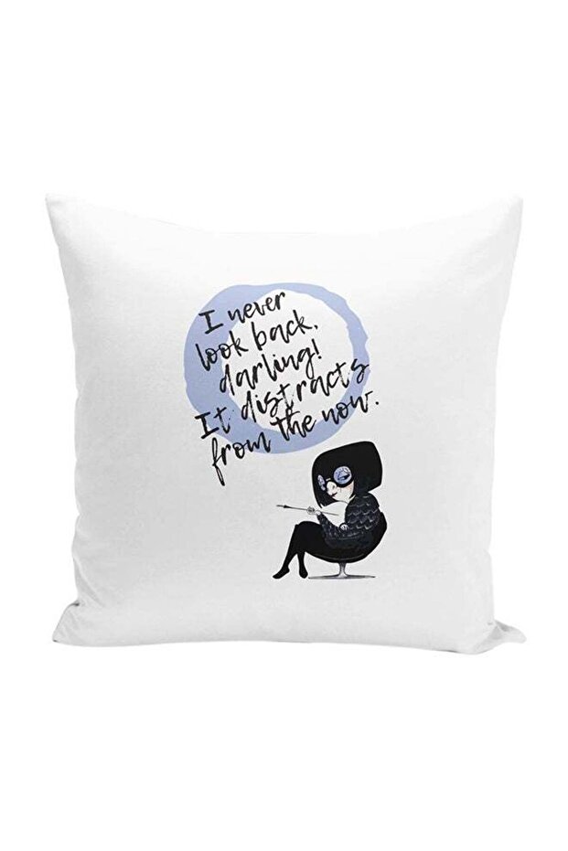Incredibles Edna Decorative Throw Pillow White/Black/Blue 16 x 16inch