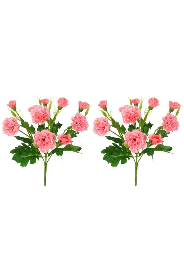HASTHIP® Artificial Decorative Carnation Flower Bunches for Home Room and Festival Decoration, Simu