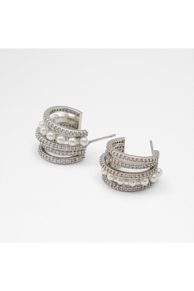 Balazar Ladies White Earrings