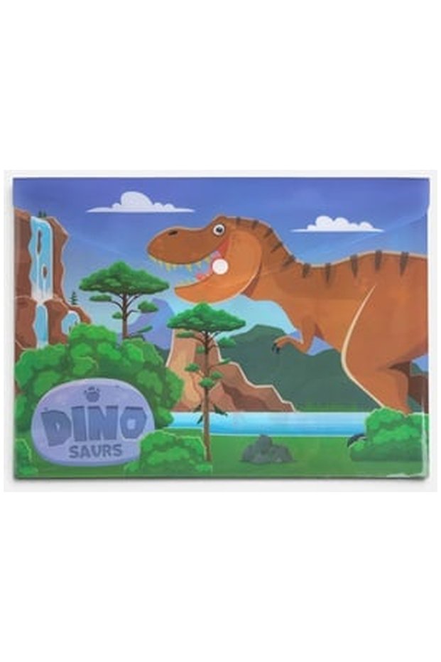 Dinosaur Model Stapled Folder 33x24cm