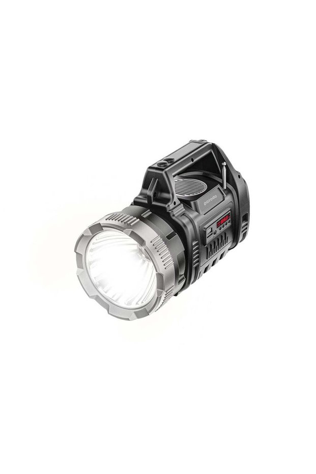 LifeStyle Outdoor 10W 3 in 1 Flashlight with FM Radio and Bluetooth Speaker