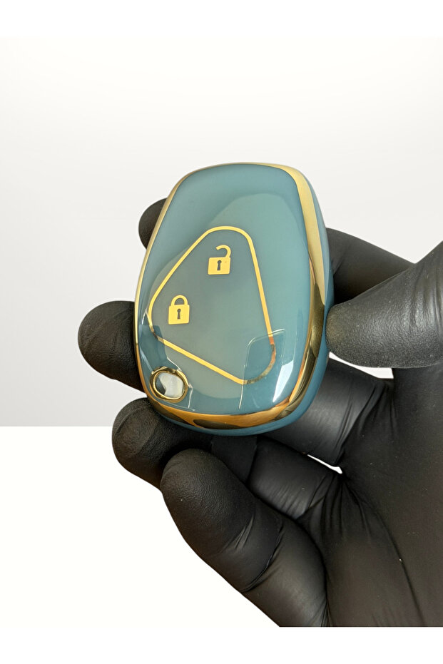Renault Scenic Trafic Megane Duster Sandero Captur Twingo Modus Key Remote Silicone Case Gray