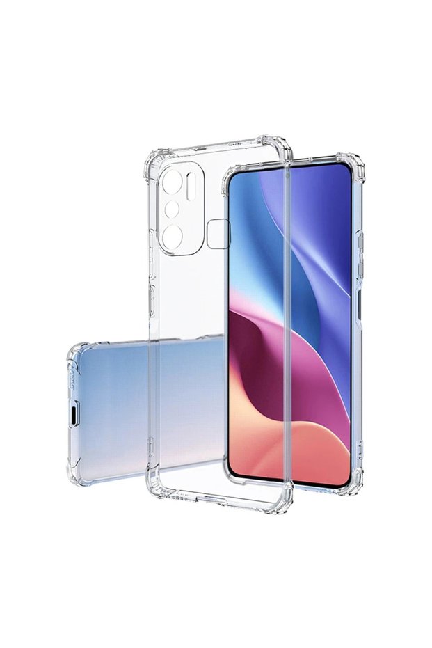 Hot 20I Case with Anti-Impact and Anti-Shock Features, Camera Protection, 2mm Silicone Brsa