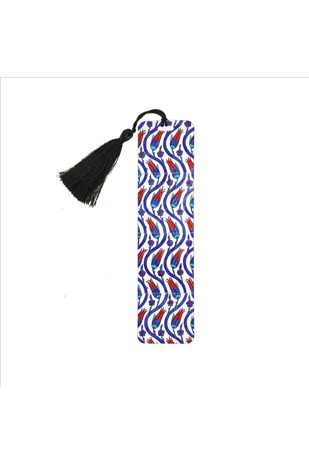 Rüstem Paşa Mosque Tulip Motif Tile Pattern Printed Bookmark 19X5 Ag-Çinirpc37