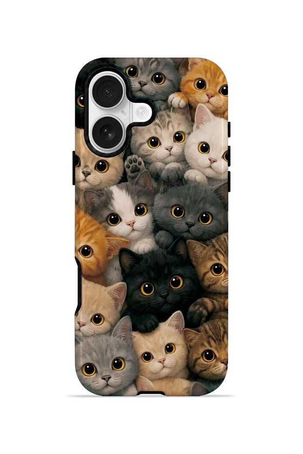 iPhone 17 Vorian Magsafe Dual Layer Cat Crowd Case