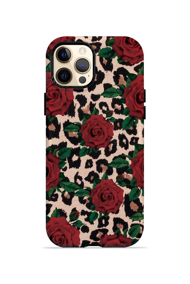 iPhone 12 Pro Vorian Magsafe Double Layered Leopard Case