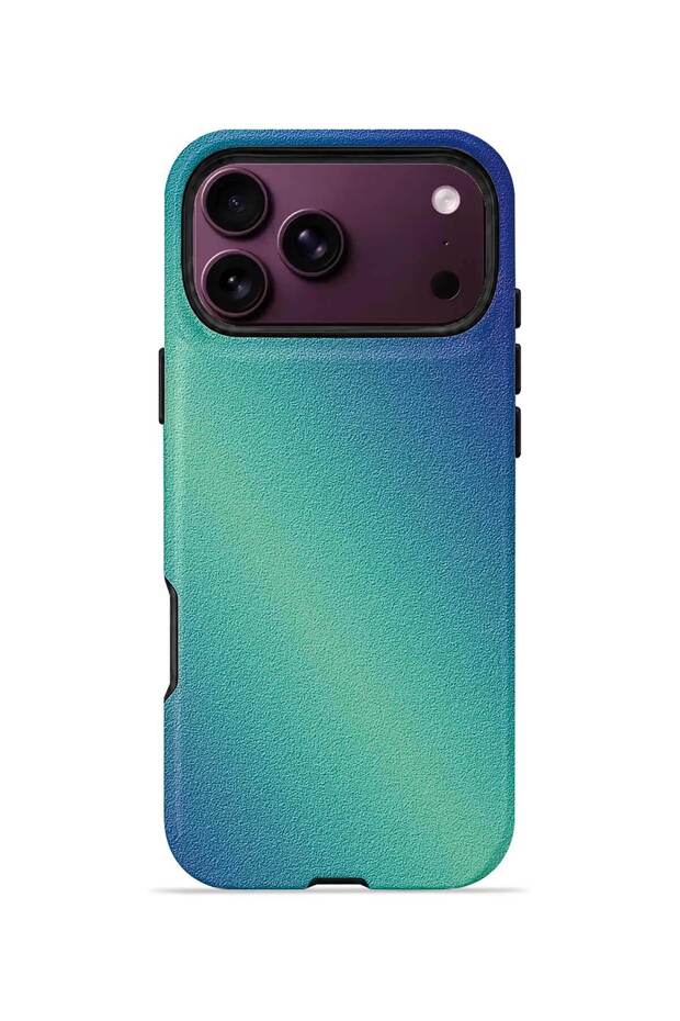 iPhone 18 Pro Vorian Magsafe Dual Layer Aurora Mint Gradient Case