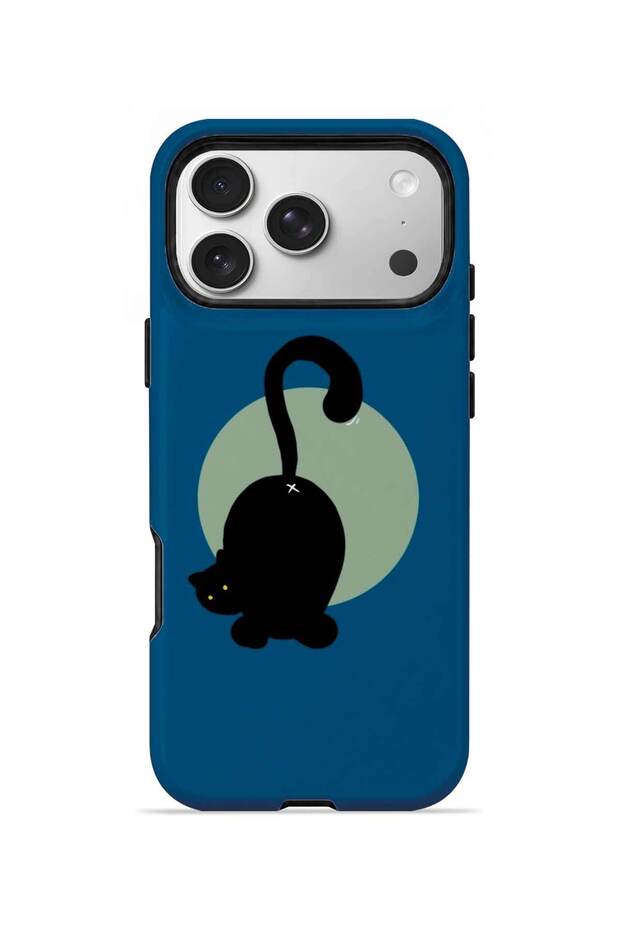 iPhone 17 Pro Max Vorian Magsafe Dual Layer Moon and Cat Case