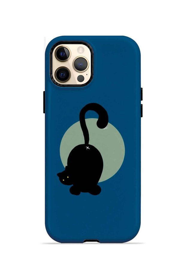 iPhone 12 Pro Vorian Magsafe Double Layer Moon and Cat Case