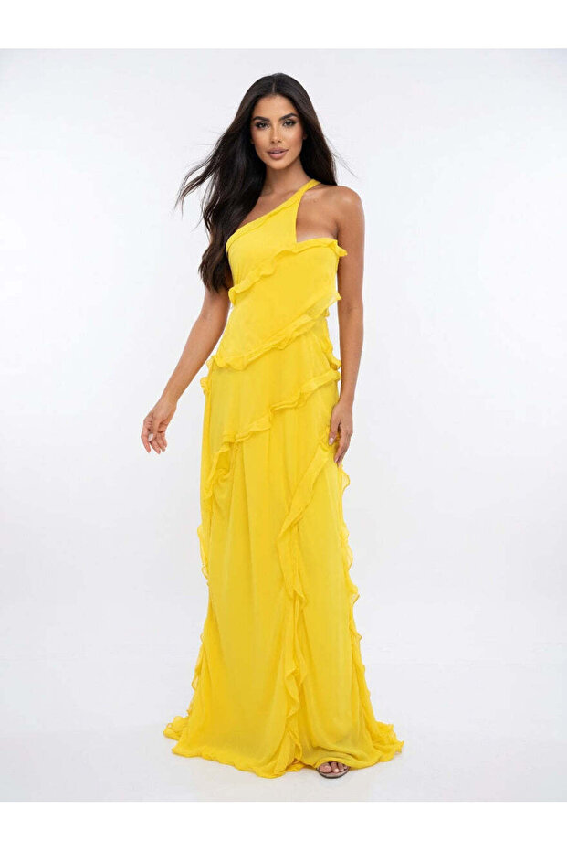 Aurora Ruffle Elegance