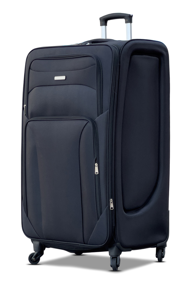 Swift Expandable Soft Material Lightweight Luggage Extra Large 32 Inch (36-40kg) Suitcase, Combination Lock
