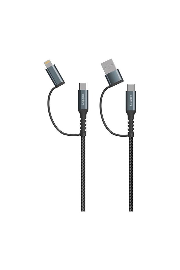 GCable-50 4 N 1 USB-C Cable 1.2m Black