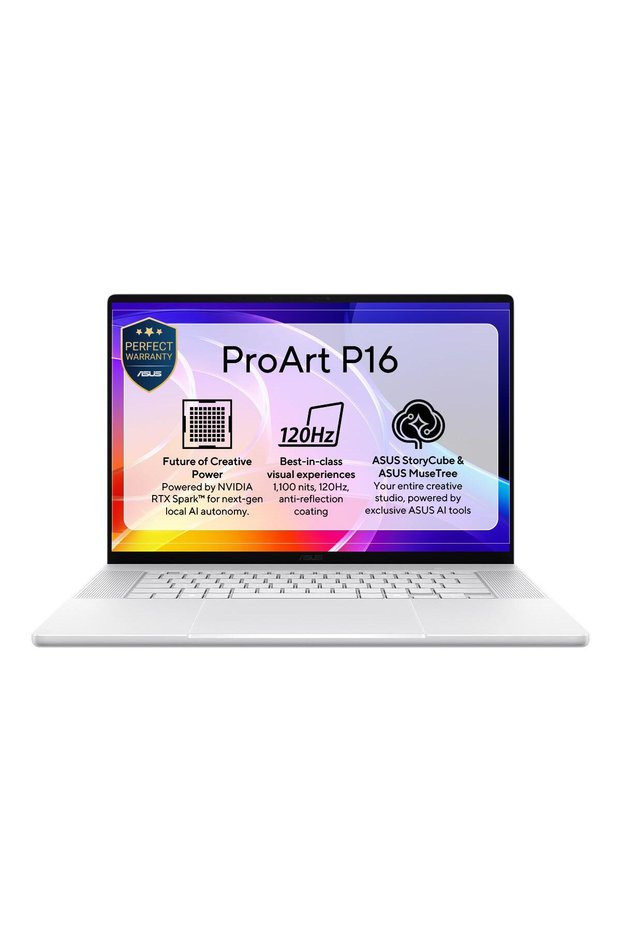 ProArt P16/NVIDIA RTX Spark N1X/32GB RAM/1TB SSD/Shared Graphics/16 Inch Touch /W11H/Nano Black