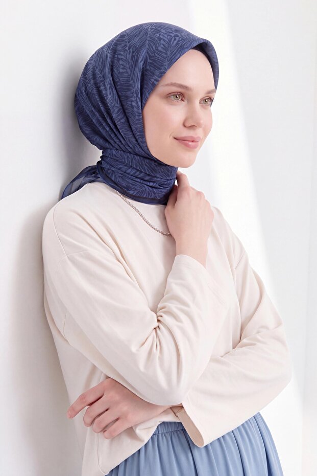 Soft Eşarp Petra Morcivert