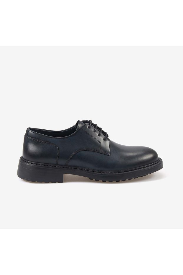 Andrea Giovanni Men's Lace-Up Genuine Leather Casual Shoes 2576
