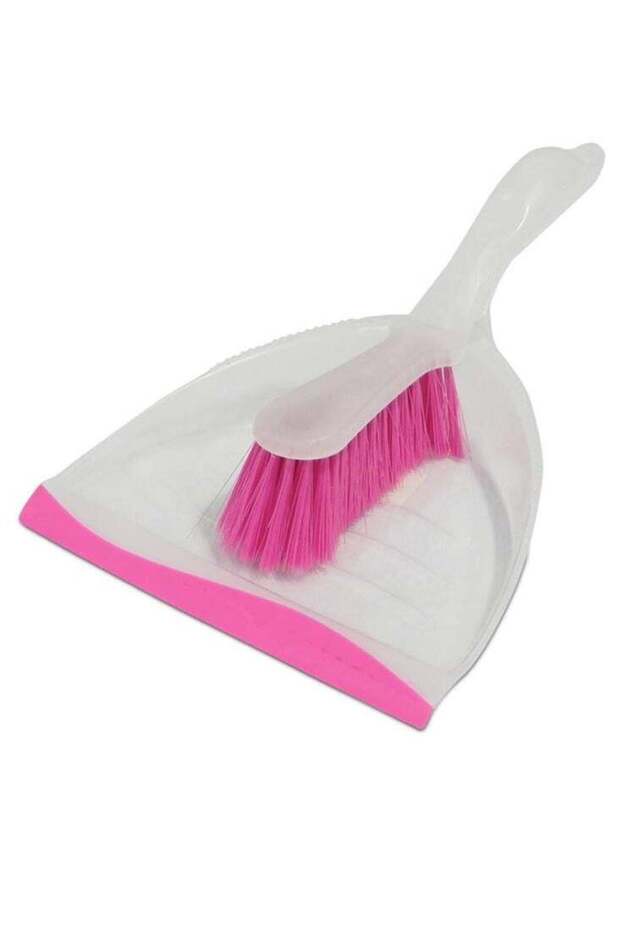 Dustpan and Brush Set Dust Pan for Home White