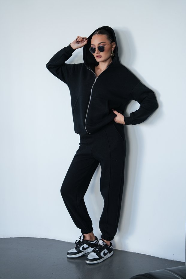 Paçasi Elastic Top with Zipper Three Yarn Set