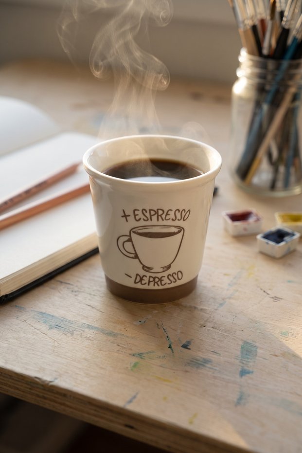 Cozy Porcelain Espresso Cup White - 180 ml
