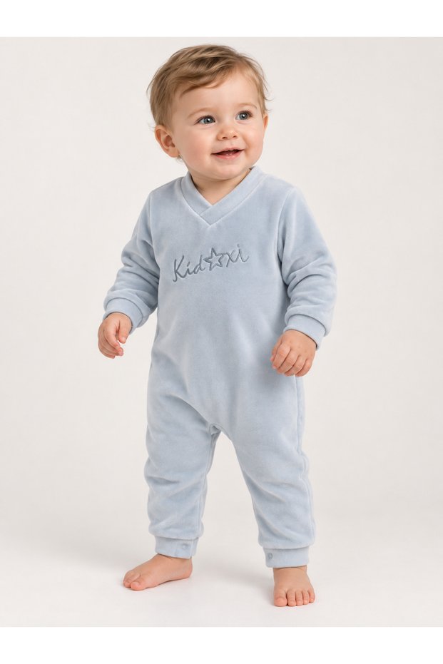 Velvet Baby Boy Jumpsuit