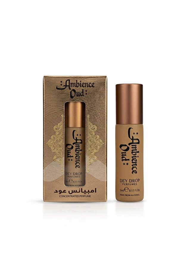 Ambience Oud, 5ML Rollerball Eau De Parfum for Unisex