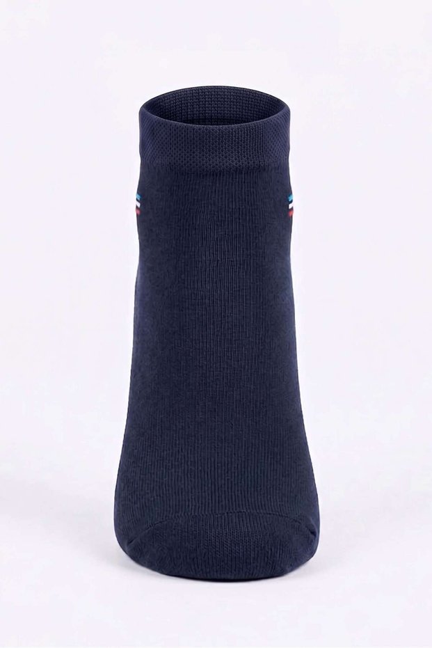 Men's Navy Blue Modal Booties Socks